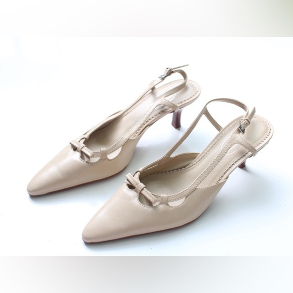 Talbots sling back kitten heels - Picture 9 of 10